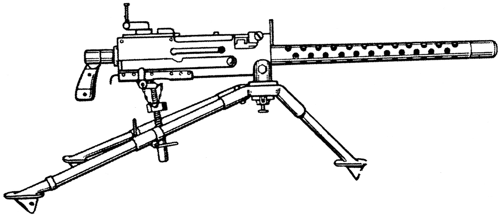 Browning Machine Gun | ClipArt ETC