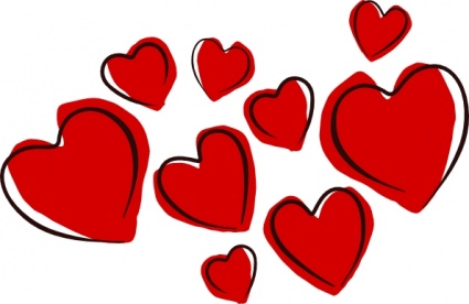Sketchy Hearts clip art - Download free Other vectors