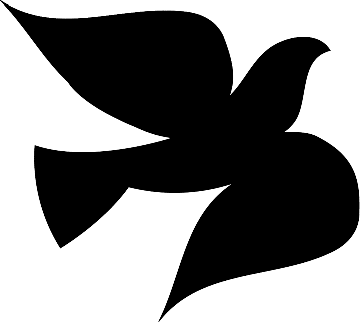 spaceface doves clipart