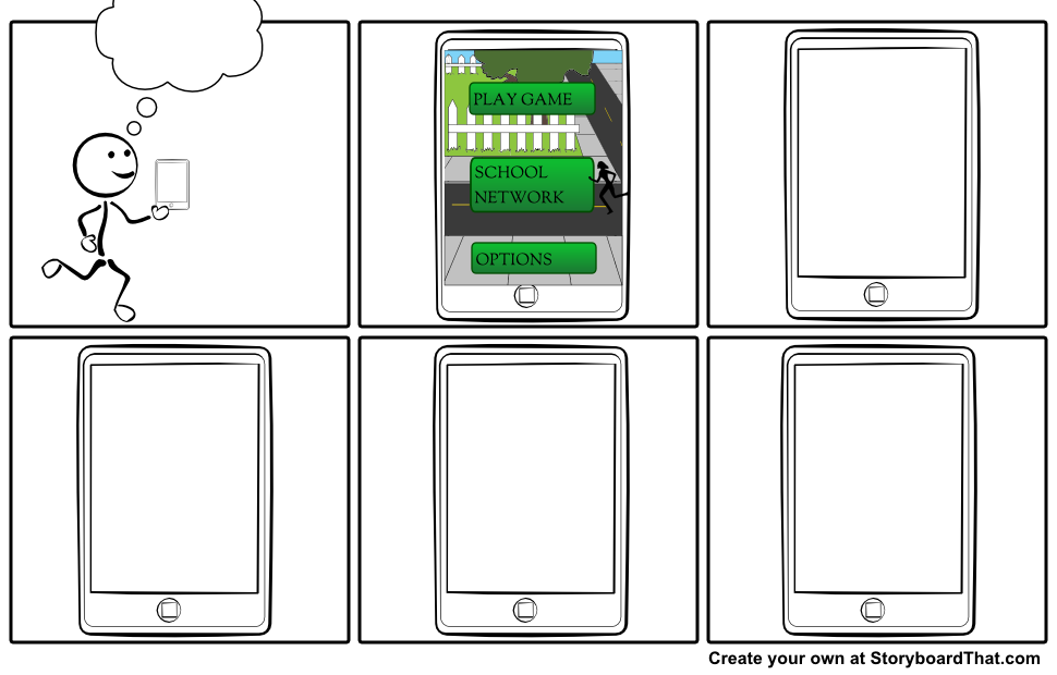 Smartphone app Storyboard1 storyboard by: geminno6