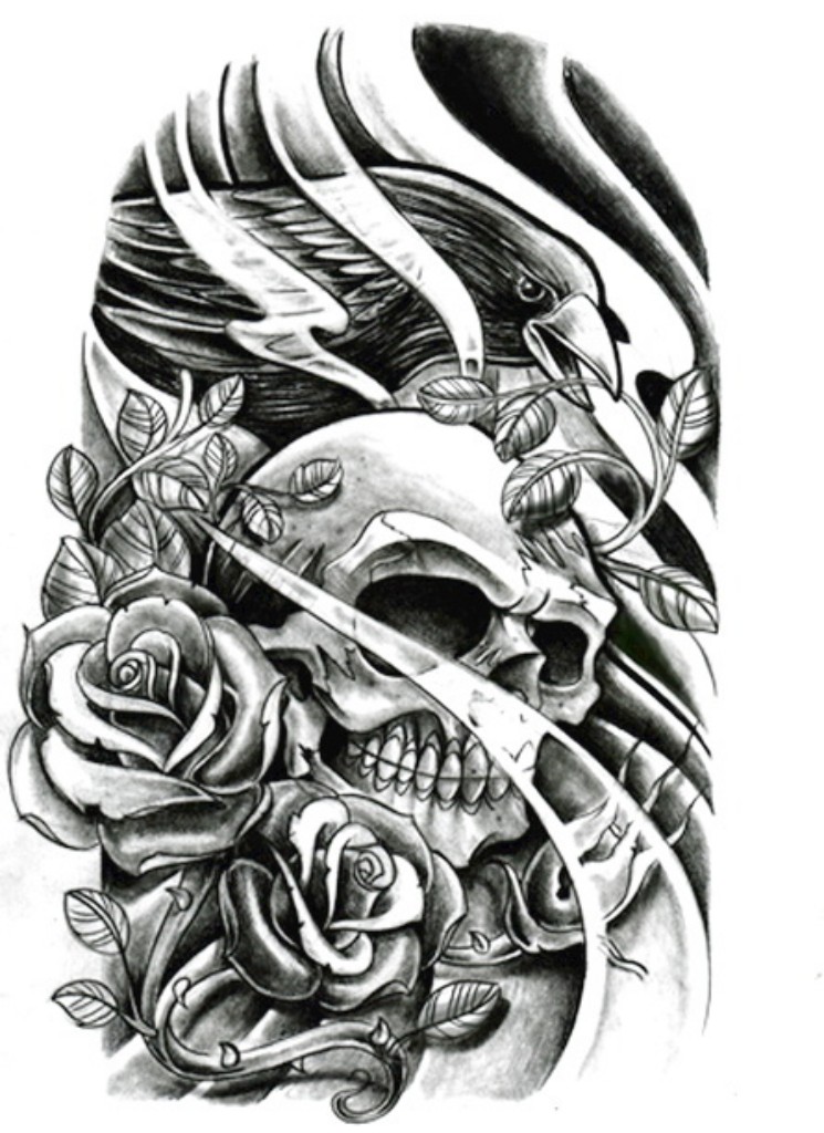 Free Evil Skull Tattoo Designs, Download Free Evil Skull Tattoo Designs