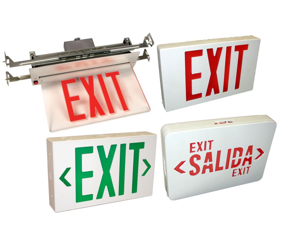 Exit Signs - Exit  Emergency Lighting