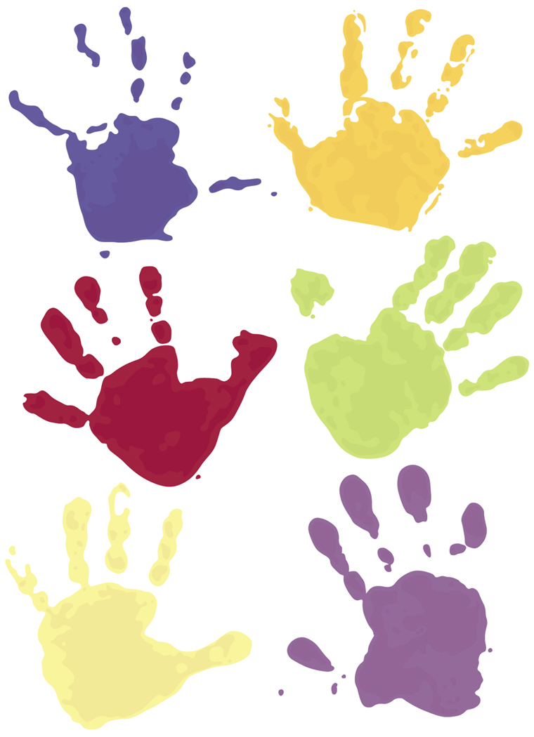 Images Of Handprints - Clipart library