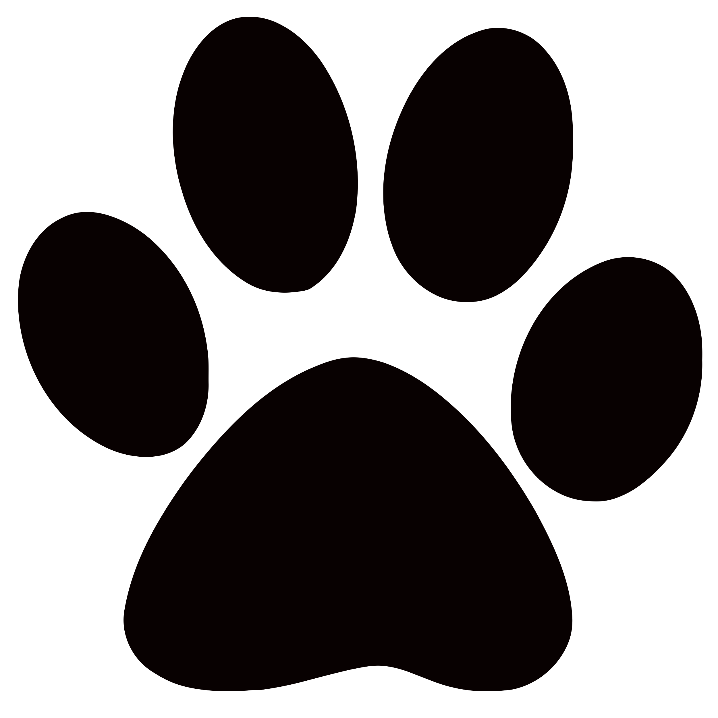 Cougar Paw Print Clip Art - Clipart library
