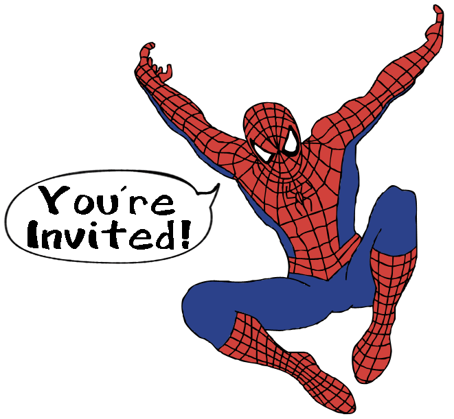 Spiderman Clipart Black And White | Clipart library - Free Clipart 