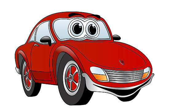 animated sports car clipart