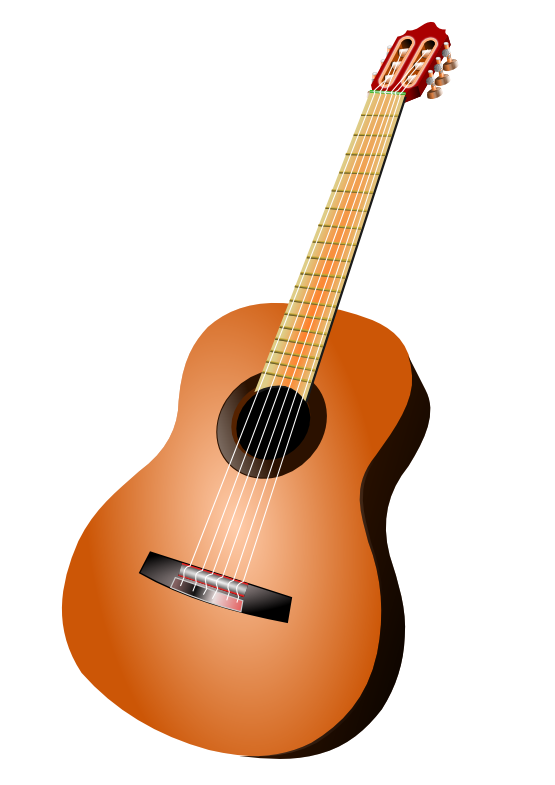 Free to Use  Public Domain Acoustic Guitar Clip Art