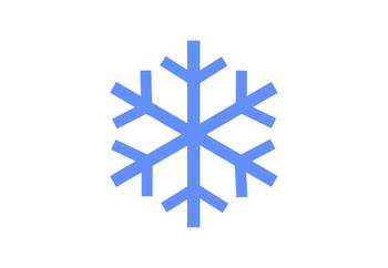 simple snowflake clipart no background