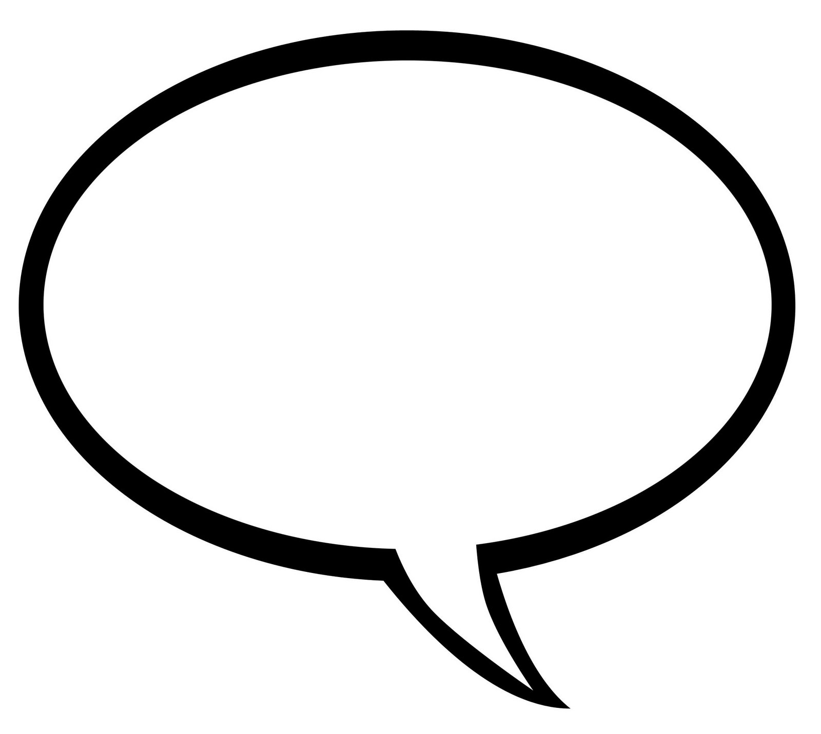 Picture Of Speech Bubble - Clipart library