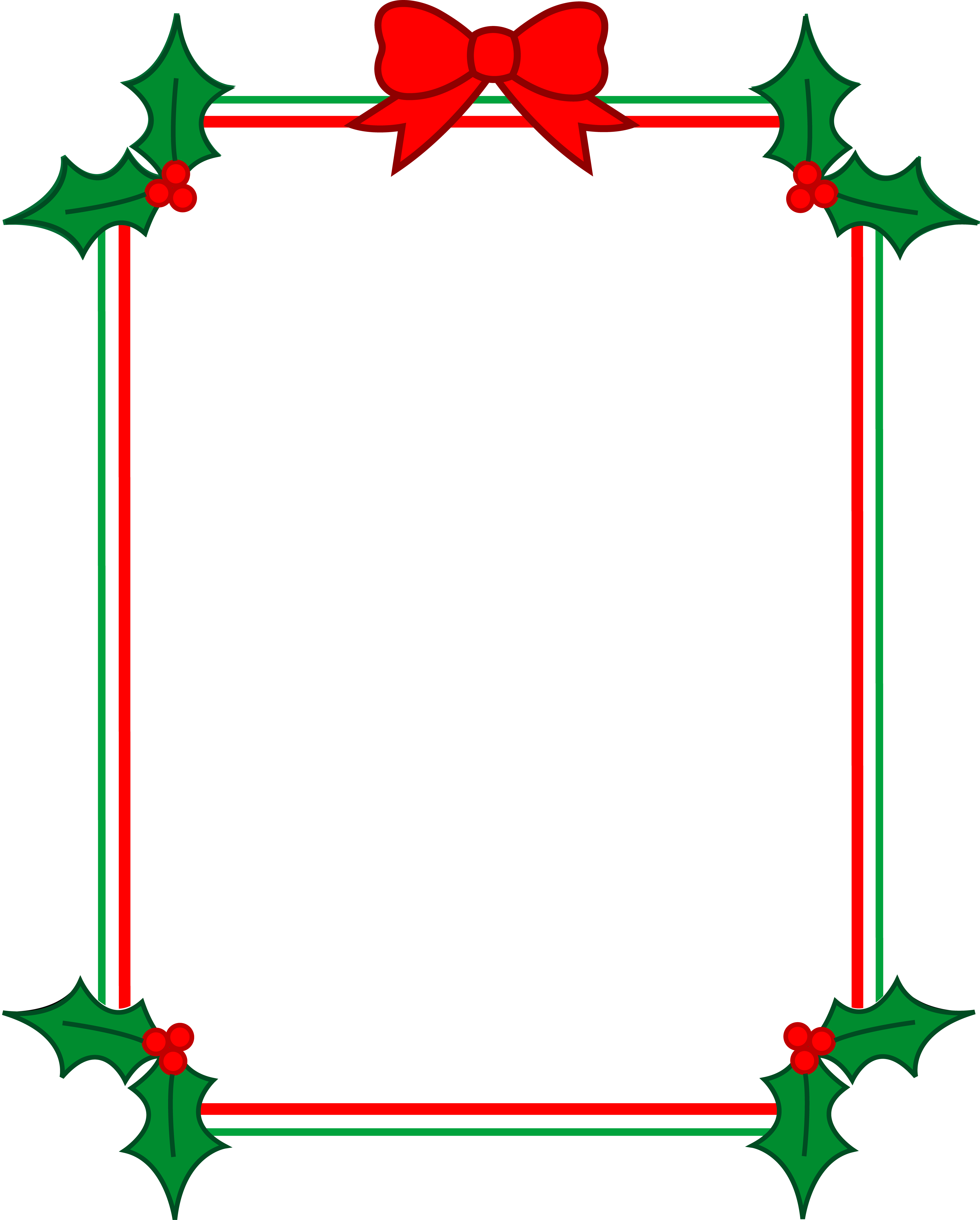 Christmas Border Graphics - Clipart library