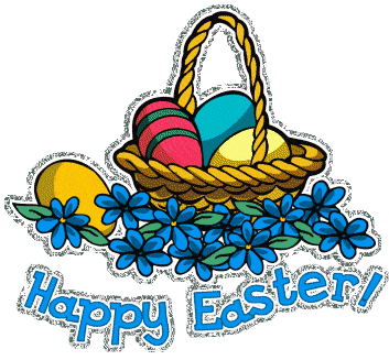 Easter Glitter Graphics, Easter Comments and Scraps for myspace 