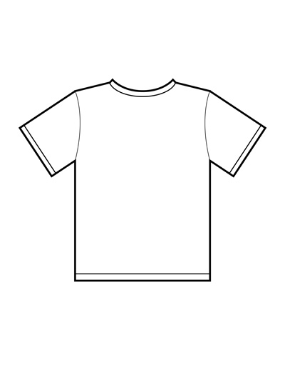 T Shirt Template Printable Free