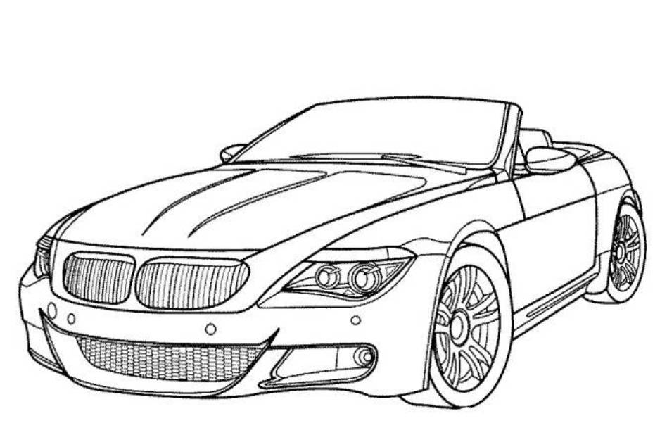 Car Drawing Color Pictures 5 HD Wallpapers