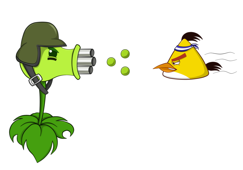 Plant vs Bird 3 by Antixi on Clipart library