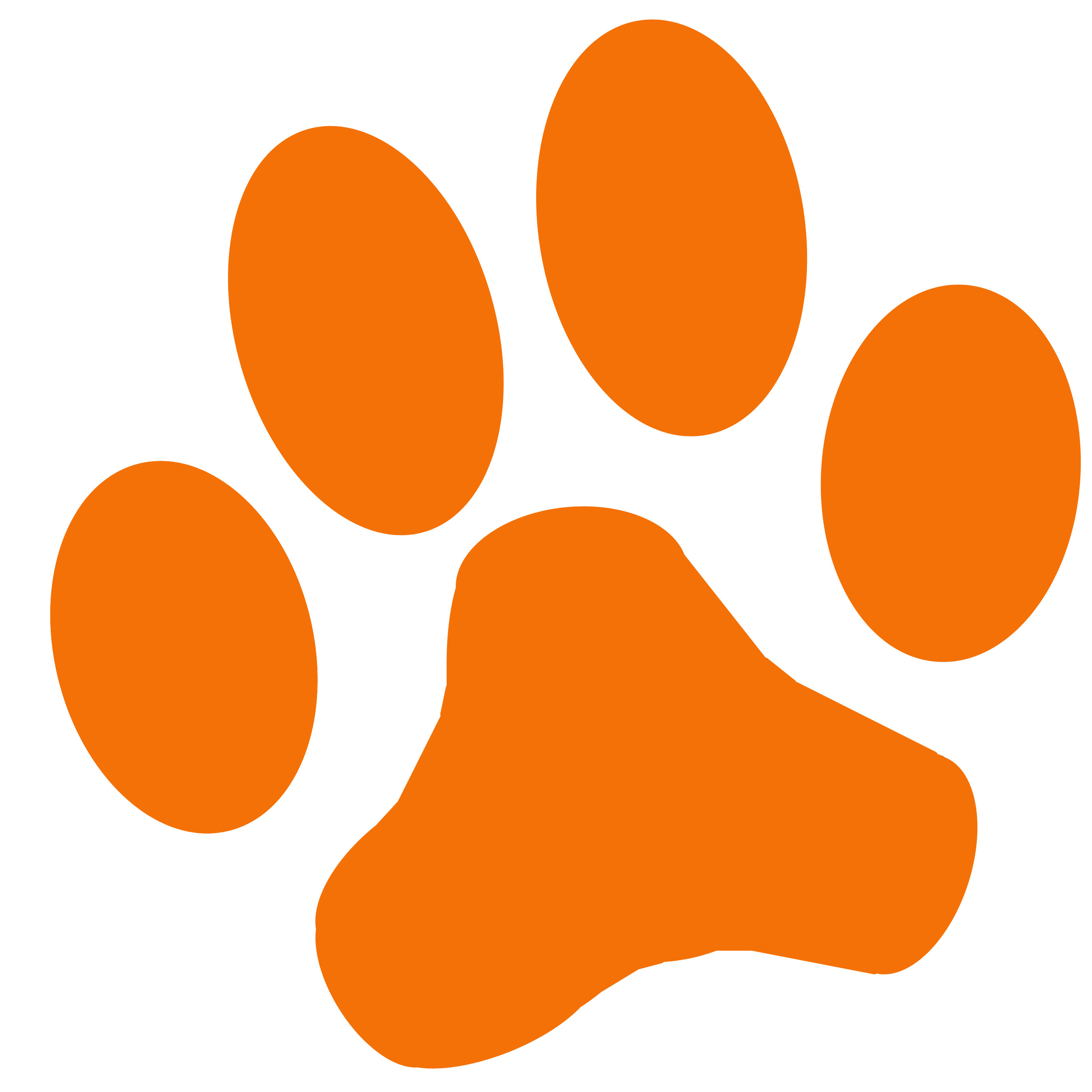 free clip art of dog paw prints - photo #23