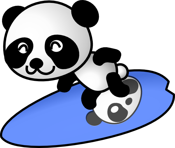 panda clipart vector - photo #37