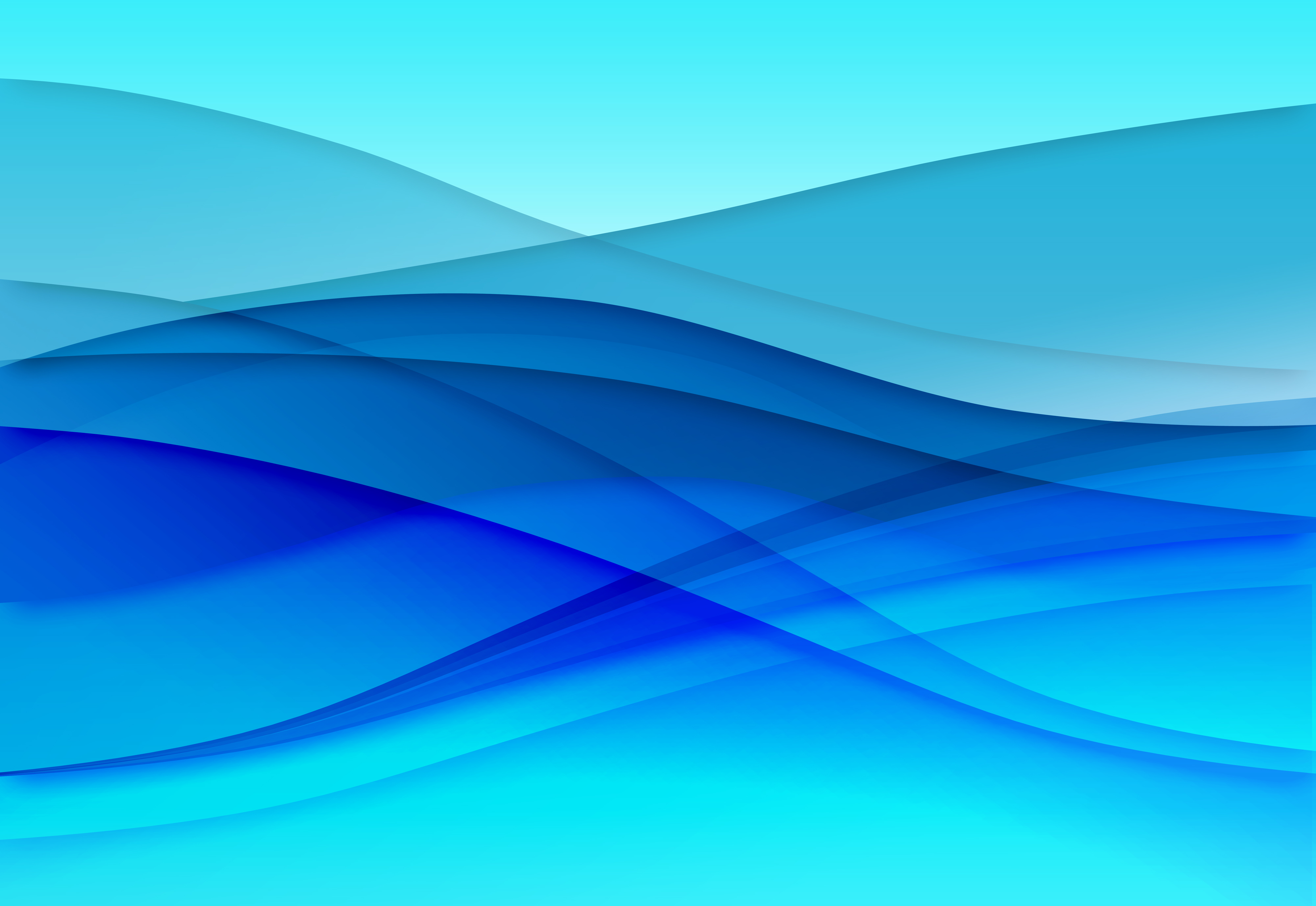 Tutorial: Flowing Blue Waves and Curves Graphic Design | Super Cass