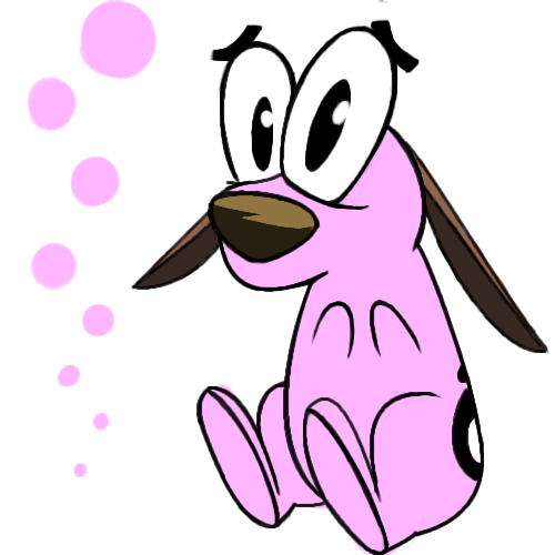 Courage The Cowardly Dog Drawings | Coloring Pages