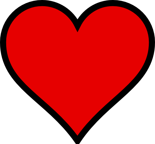 Small Red Heart With Transparent Background Clip Art at Clipart library 