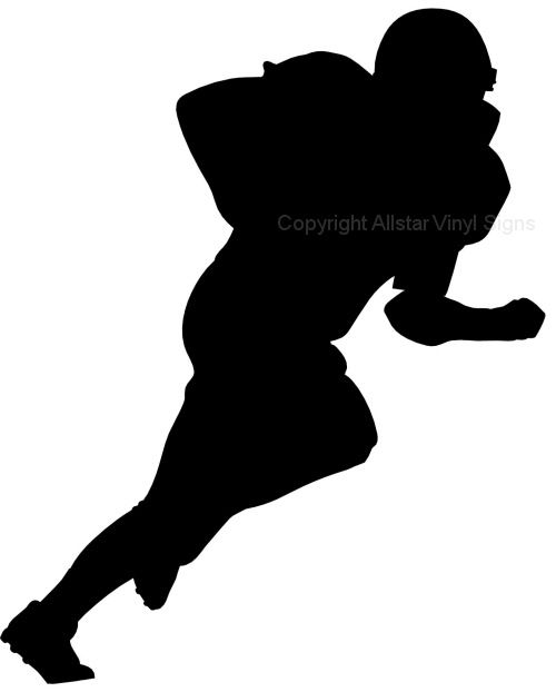 football silhouette clip art | Sports Decorations | Clipart library