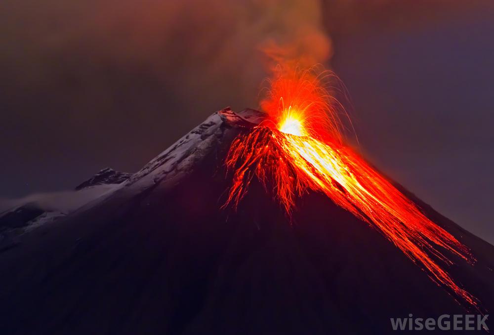 What are the Different Types of Volcanoes? (with pictures)