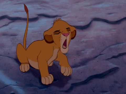 The Lion King - Young Simba Talks To Scar - YouTube
