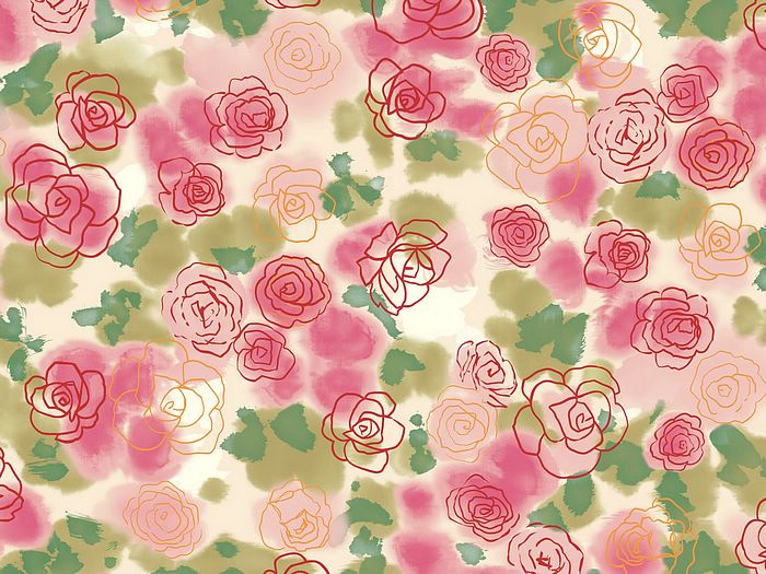 Sweet Flowers Patterns, Sweet Flowers Background (1920+1600 ) 8 