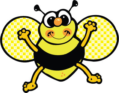 Download Bee Clip Art ~ Free Clipart of Honey, Honeycomb, a Bee  More