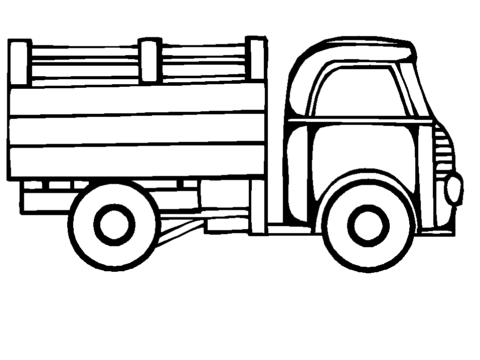 Free Truck coloring pages | Coloring Pages
