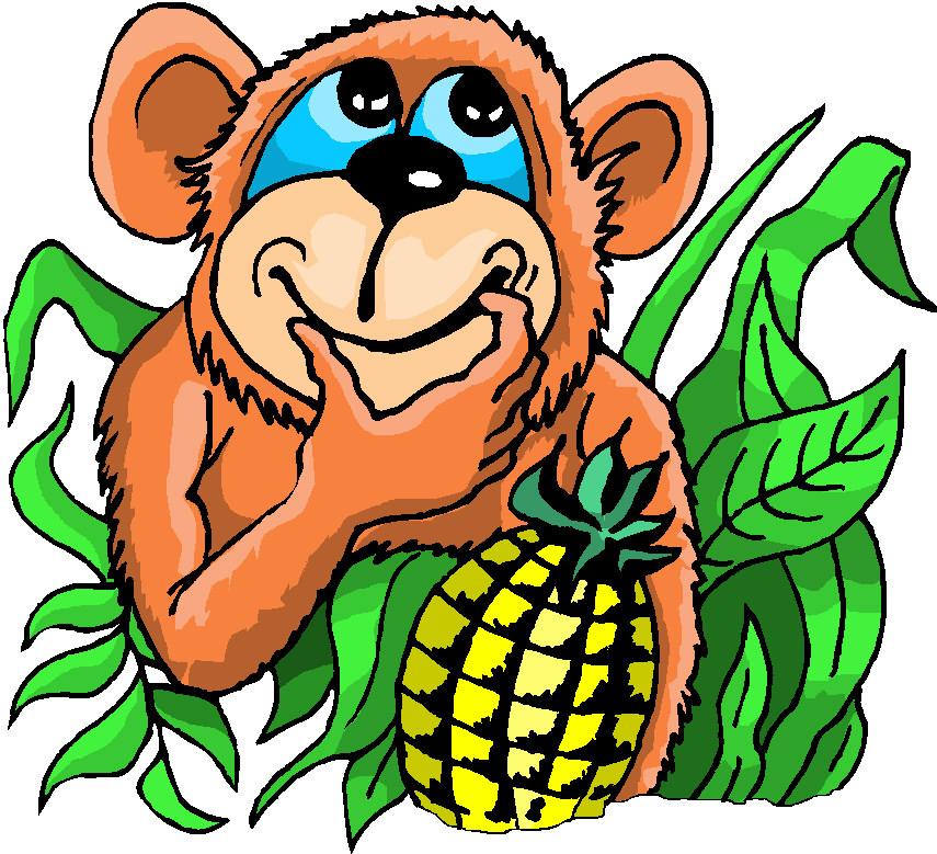 All Cliparts: Monkeys Clipart Gallery