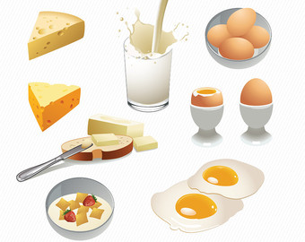 Popular items for food clipart 