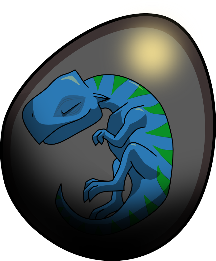 Blue Baby Dragon by Kottdjur on Clipart library