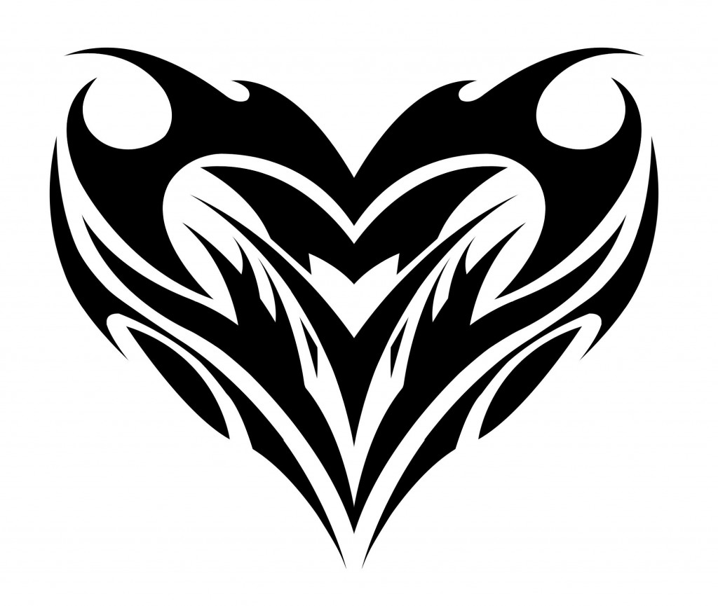 heart tribal tattoos designs ideas | Tattoo Designs