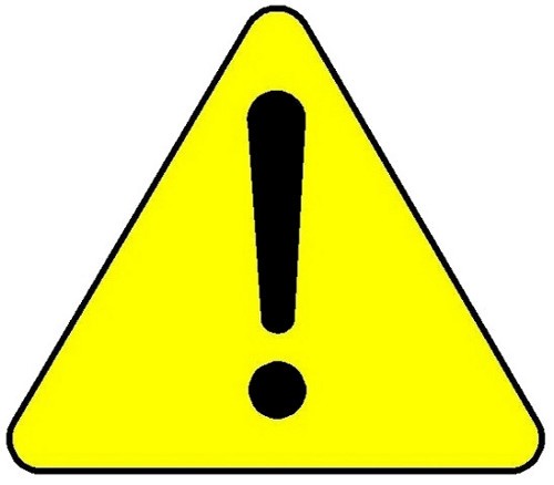Triangle Warning Sign - Clipart library