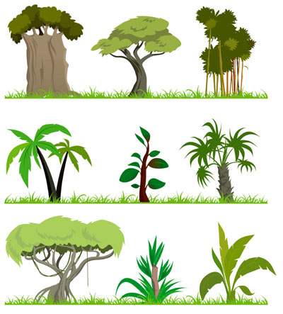 Images Of Cartoon Trees 