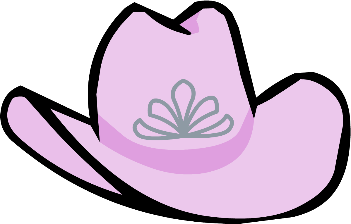 Cowgirl Hat Clipart.