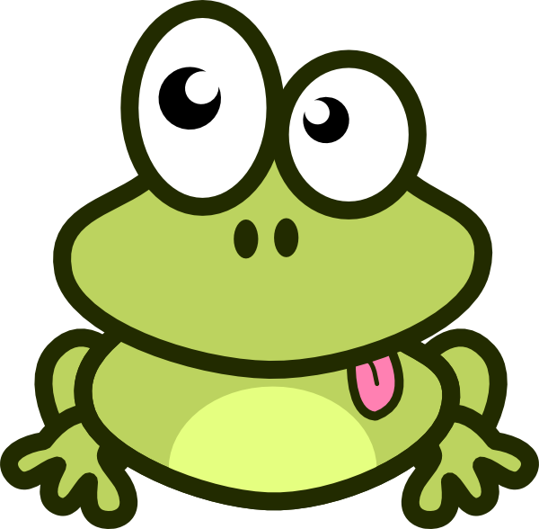 Frog Cartoon clip art - vector clip art online, royalty free 