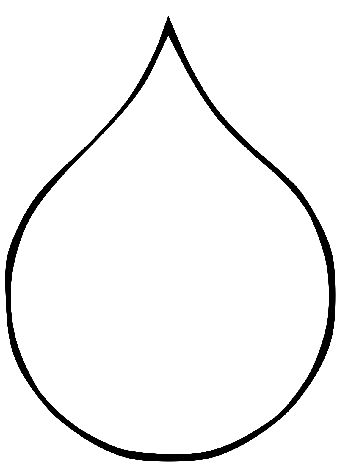 Free Rain Drop Outline, Download Free Rain Drop Outline png images