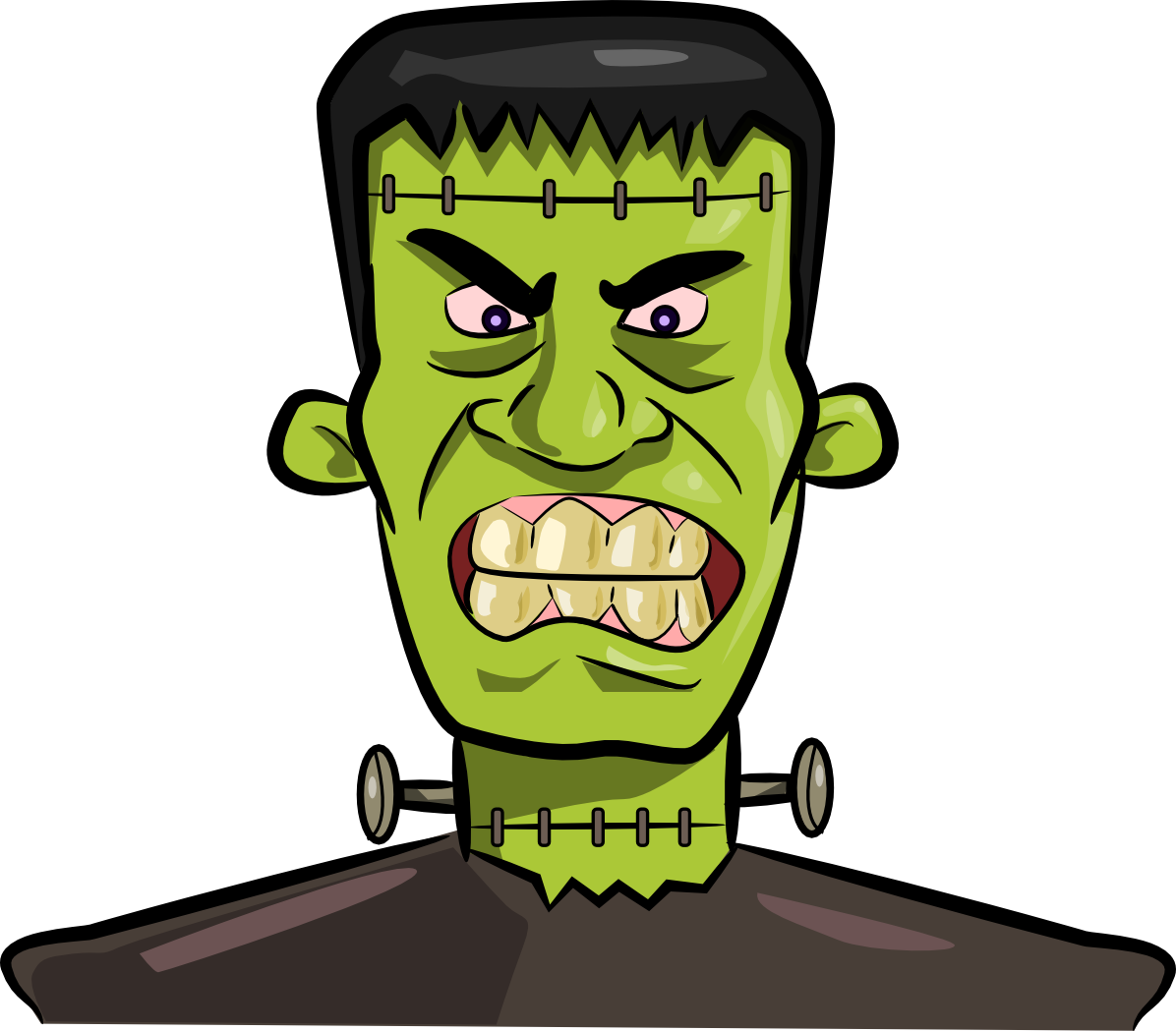 The Totally Free Clip Art Blog: Season - [Halloween] Frankenstein