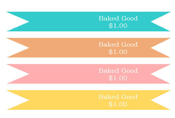 Free Bake Sale Printables Includes Flyers Food Labels