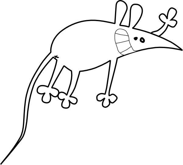 clipart cartoon rats - photo #47