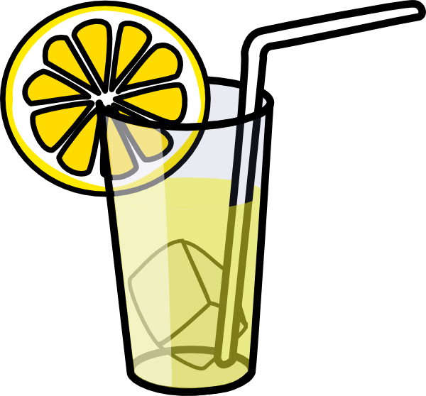 Lemonade Glass clip art - vector clip art online, royalty free 