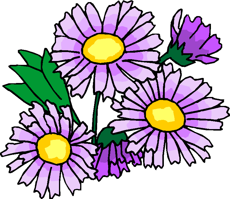 Free Clip Art Flowers Daisies