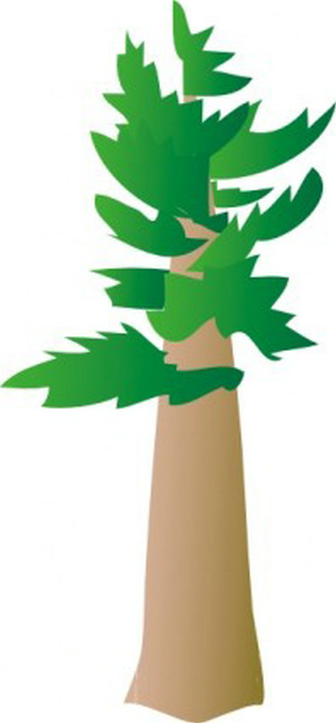 White Pine Tree Clip Art | Free Vector Download - Graphics 