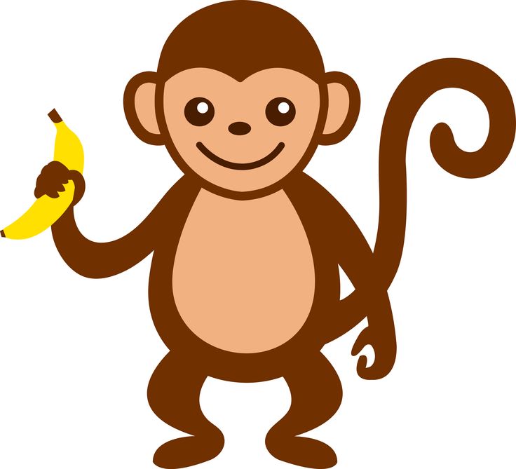 monkey Clip Art | Funny Monkey Clip Art | silhouette design | Pintere�