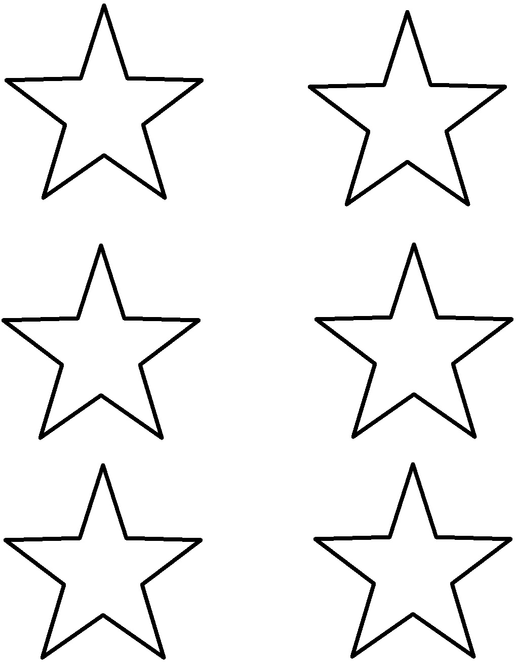 Free Printable Star