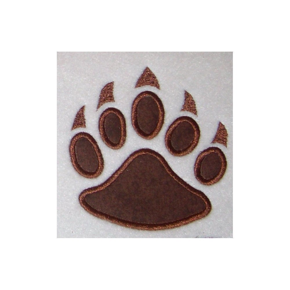 Popular items for paw print embroidery on Etsy