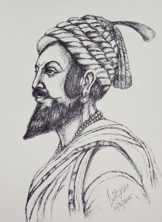 Free Shivaji Maharaj Sketch, Download Free Shivaji Maharaj Sketch png