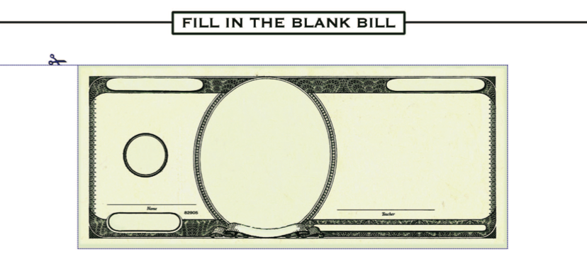 50 dollar bill template