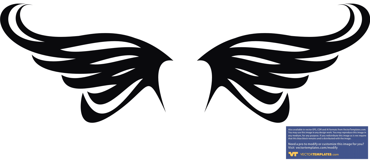 free vector clipart wings - photo #3